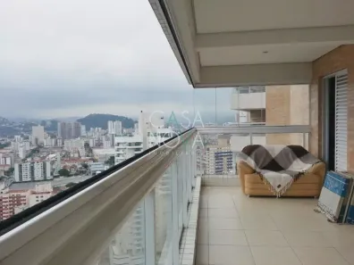Apartamento com 2 Quartos à venda, 109m² no Gonzaga, Santos