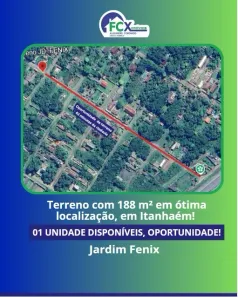 Lote/Terreno à venda, 198m² no Chácara Glória, Itanhaém