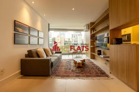 Apartamento com 2 Quartos para alugar, 98m² no Cerqueira César, São Paulo