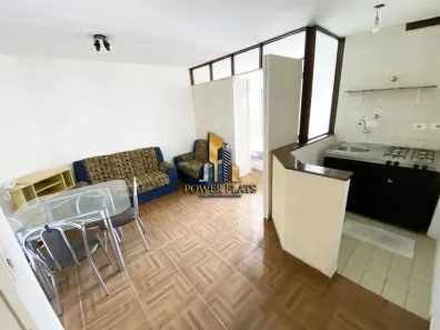Flat com 1 Quarto para alugar, 27m² no Indianópolis, São Paulo