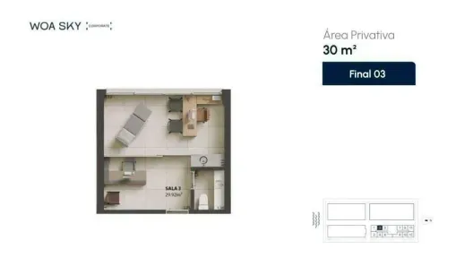 Sala Comercial à venda, 30m² no Campinas, São José