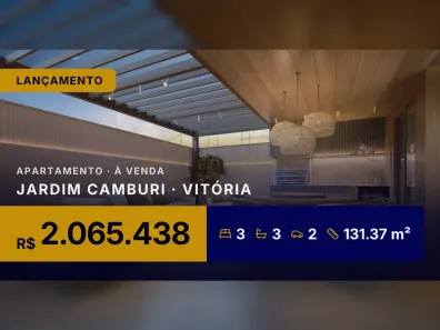 Apartamento com 3 Quartos à venda, 131m² no Jardim Camburi, Vitória