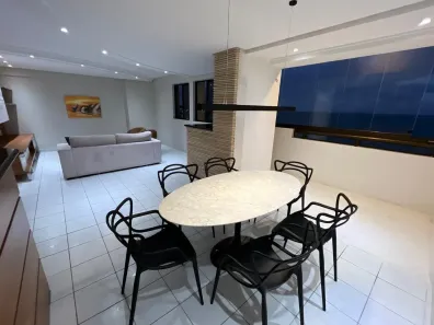 Apartamento com 3 Quartos para alugar, 98m² no Ponta Negra, Natal