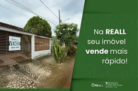 Casa com 3 Quartos à venda, 10m² no Raimundo Melo, Rio Branco