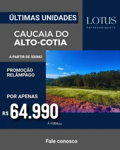 Lote/Terreno à venda, 500m² no Jardim Japão (Caucaia do Alto), Cotia