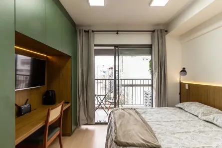 Kitnet com 1 Quarto à venda, 28m² no Consolação, São Paulo