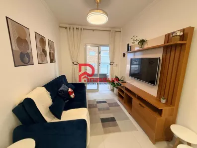 Apartamento com 1 Quarto para alugar, 55m² no Real, Praia Grande