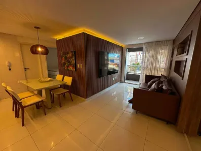 Apartamento com 2 Quartos para alugar, 61m² no Manaíra, João Pessoa