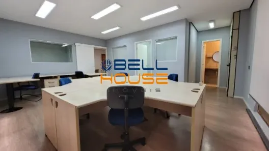 Sala Comercial para alugar, 93m² no Vila Bastos, Santo André