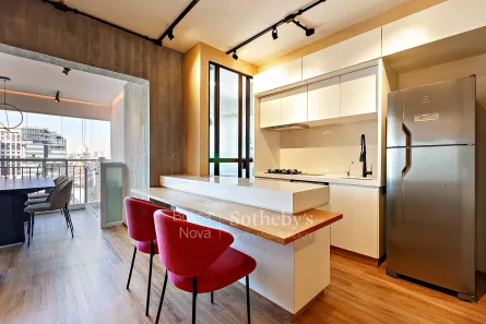 Apartamento com 1 Quarto à venda, 54m² no Vila Nova Conceição, São Paulo