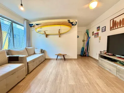 Apartamento com 1 Quarto à venda, 52m² no Jardim Las Palmas, Guarujá