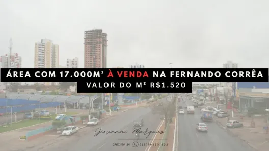 Lote/Terreno à venda, 17106m² no Jardim das Américas, Cuiabá