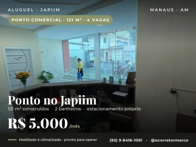 Ponto Comercial para alugar, 260m² no Japiim, Manaus