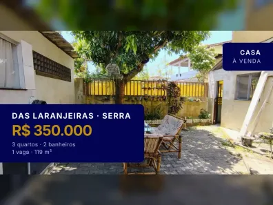 Casa com 3 Quartos à venda, 119m² no das Laranjeiras, Serra