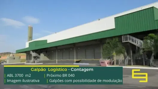 Galpão/Depósito/Armazém à venda, 3700m² no Distrito Industrial Doutor Hélio Pentagna Guimarães, Contagem