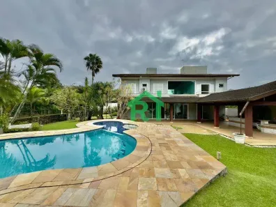 Casa de Condomínio com 5 Quartos à venda, 381m² no Balneário Praia do Pernambuco, Guarujá