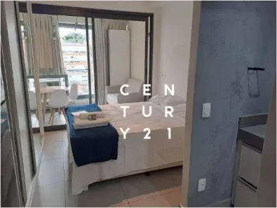 Apartamento com 1 Quarto para alugar, 25m² no Cerqueira César, São Paulo