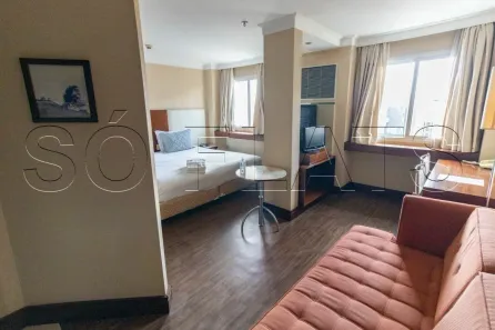 Flat com 1 Quarto para alugar, 29m² no Cerqueira César, São Paulo