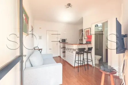 Apartamento com 1 Quarto à venda, 40m² no Indianópolis, São Paulo