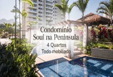 Apartamento com 4 Quartos para alugar, 160m² no Barra da Tijuca, Rio de Janeiro