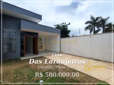 Casa com 3 Quartos à venda, 97m² no das Laranjeiras, Serra