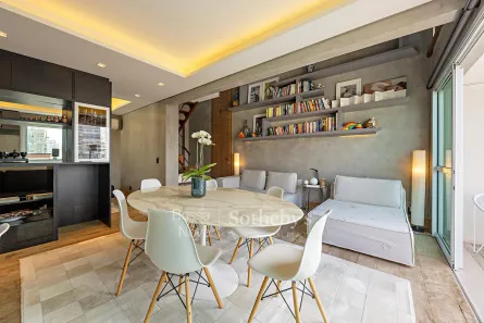Apartamento com 1 Quarto para alugar, 130m² no Vila Nova Conceição, São Paulo