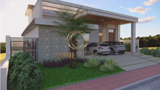 Casa de Condomínio com 3 Quartos à venda, 250m² no Condomínio Residencial Ecopark Bourbon, Caçapava