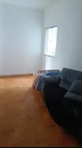 Apartamento com 1 Quarto para alugar, 60m² no José Menino, Santos