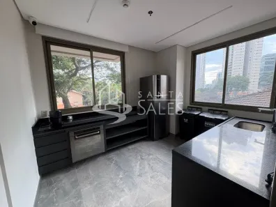 Apartamento com 1 Quarto para alugar, 24m² no Santo Amaro, São Paulo