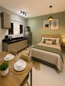 Apartamento com 1 Quarto para alugar, 20m² no Roçado, São José