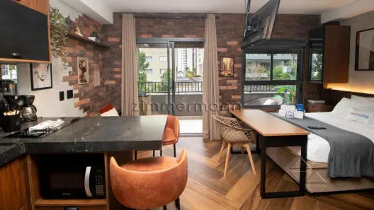 Apartamento com 1 Quarto à venda, 30m² no Indianópolis, São Paulo