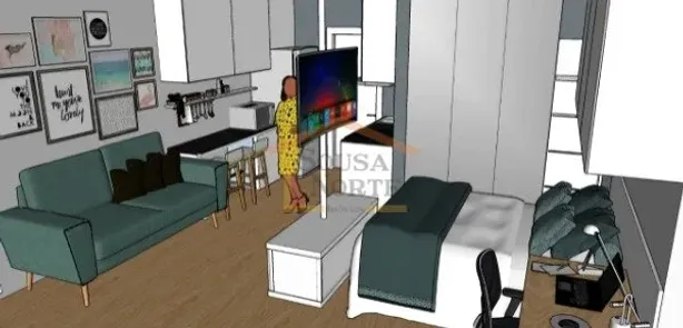Apartamento com 1 Quarto à venda, 26m² no Santana, São Paulo