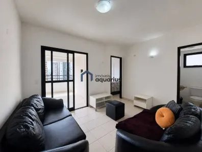 Apartamento com 1 Quarto para alugar, 47m² no Parque Residencial Aquarius, São José dos Campos