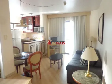 Flat com 1 Quarto para alugar, 48m² no Bela Vista, São Paulo