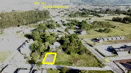 Lote/Terreno à venda, 302m² no Nova Brasília, Imbituba