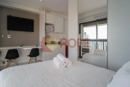 Apartamento com 1 Quarto à venda, 24m² no Indianópolis, São Paulo