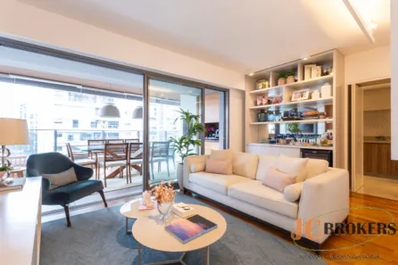 Apartamento com 3 Quartos à venda, 131m² no Cidade Monções, São Paulo