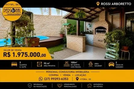 Apartamento com 3 Quartos à venda, 200m² no Hélio Ferraz, Serra