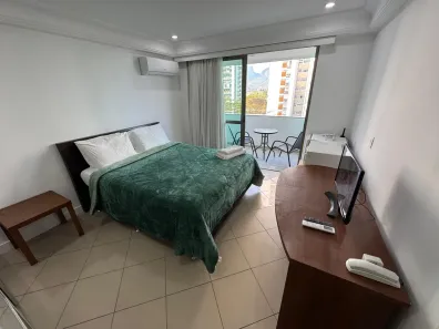 Apartamento com 1 Quarto para alugar, 25m² no Barra da Tijuca, Rio de Janeiro