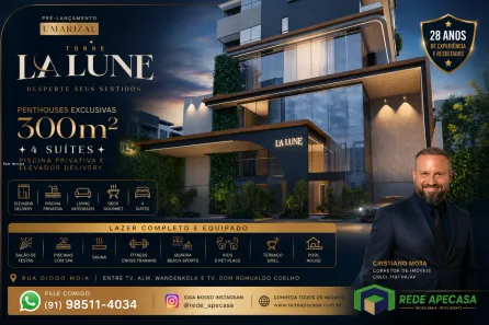 Apartamento com 4 Quartos à venda, 300m² no Umarizal, Belém
