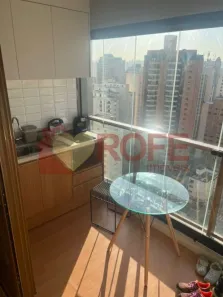 Apartamento com 1 Quarto para alugar, 27m² no Vila Nova Conceição, São Paulo