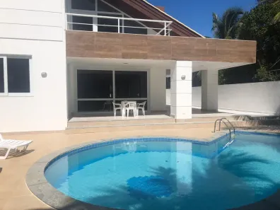 Casa de Condomínio com 4 Quartos à venda, 507m² no Busca Vida (Abrantes), Camaçari