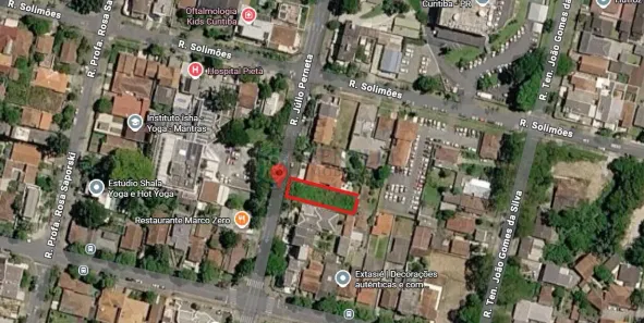 Lote/Terreno à venda, 460m² no Mercês, Curitiba