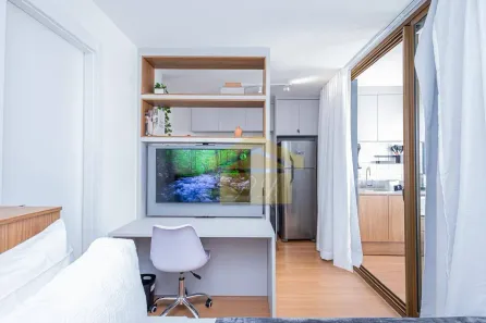 Apartamento com 1 Quarto para alugar, 26m² no Vila Nova Conceição, São Paulo