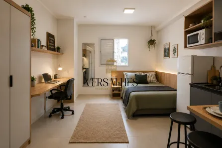 Flat com 1 Quarto para alugar, 25m² no São Paulo, Belo Horizonte