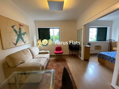 Flat com 1 Quarto para alugar, 40m² no Itaim Bibi, São Paulo