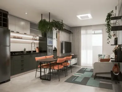 Apartamento com 2 Quartos à venda, 54m² no Dom Joaquim, Belo Horizonte