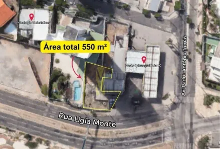 Lote/Terreno para alugar, 550m² no Cocó, Fortaleza