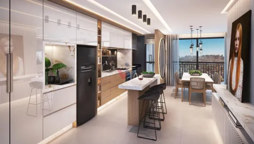 Apartamento com 3 Quartos à venda, 81m² no Cristo Rei, Curitiba
