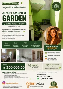 Apartamento com 2 Quartos à venda, 80m² no Manoel Honório, Juiz de Fora